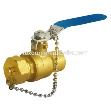 Chain full port brass ball lever handle valves 1/2"~1" Lead free